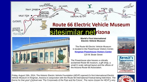 Route66electricvehiclemuseum similar sites