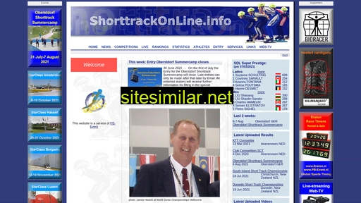 shorttrackonline.info alternative sites
