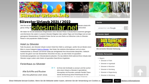 silvester-urlaub.info alternative sites