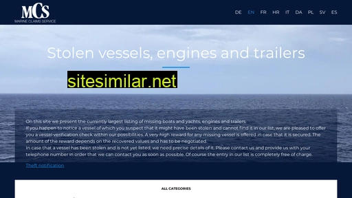 stolenboats.info alternative sites