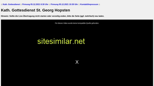 st-georg-hopsten.info alternative sites
