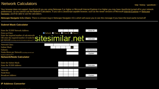 subnetmask.info alternative sites
