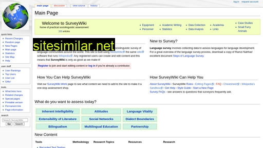 Surveywiki similar sites
