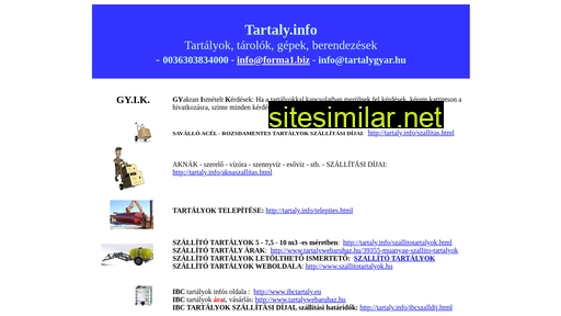 tartaly.info alternative sites