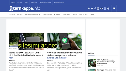 tarnkappe.info alternative sites