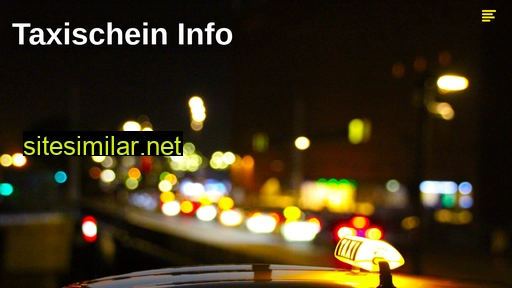taxischein.info alternative sites