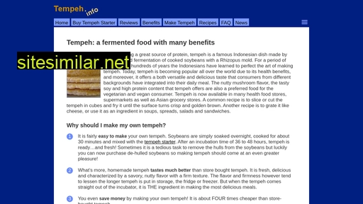tempeh.info alternative sites