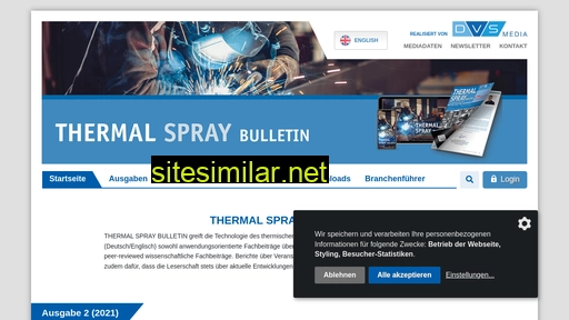 thermal-spray-bulletin.info alternative sites