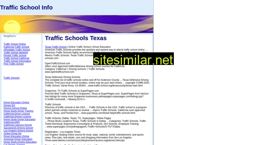 traffic-schools.info alternative sites