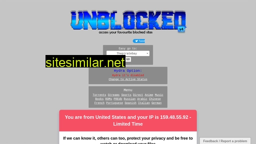 unblockedsite.info alternative sites