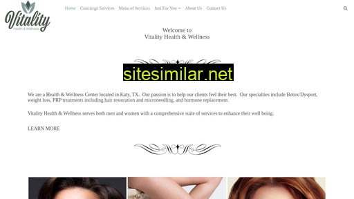 Vitalityhealthandwellness similar sites