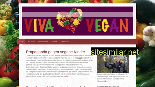 Viva-vegan similar sites
