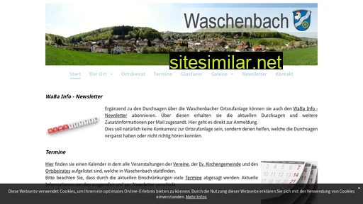 Waschenbach similar sites