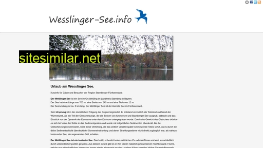 wesslinger-see.info alternative sites