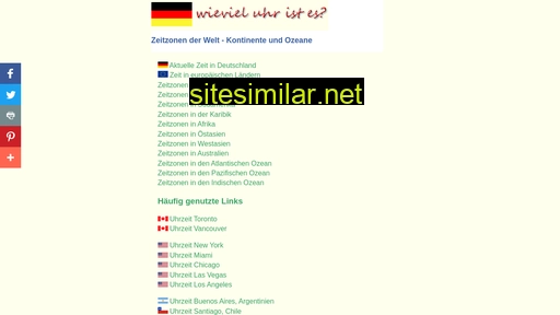 wieviel-uhr-ist-es.info alternative sites