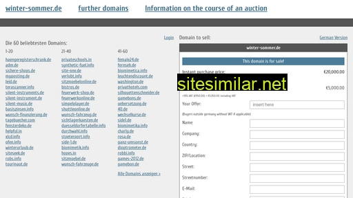 winter-sommer.de.domain-auktionen.info alternative sites