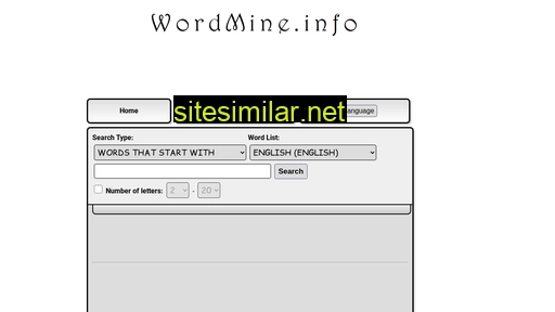 wordmine.info alternative sites