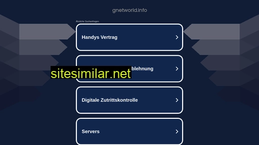 Gnetworld similar sites