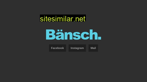 bänsch.info alternative sites