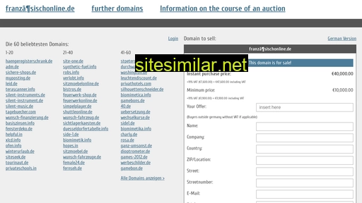 französischonline.de.domain-auktionen.info alternative sites
