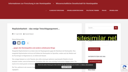 homöopathie-forschung.info alternative sites