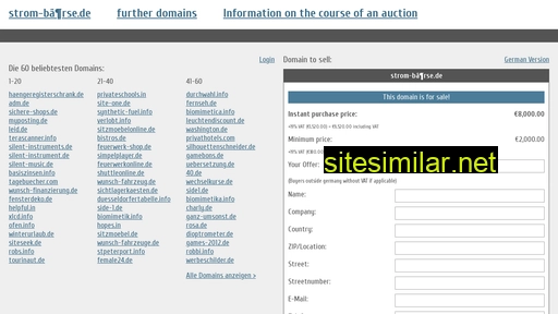 strom-börse.de.domain-auktionen.info alternative sites