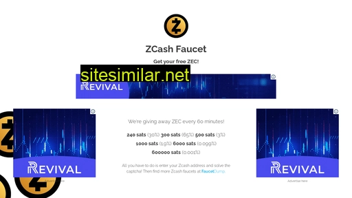 zcashfaucet.info alternative sites