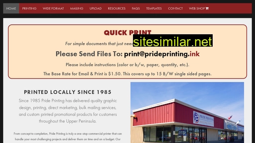 Prideprinting similar sites