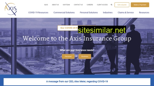 axisgroup.insure alternative sites