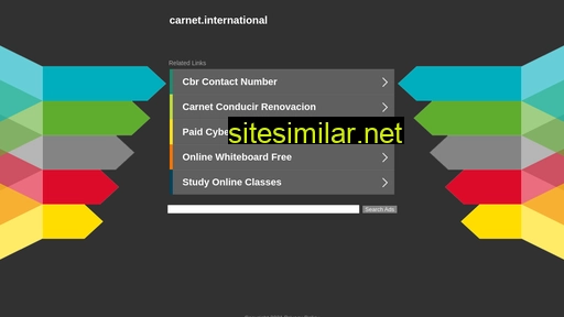 Carnet similar sites