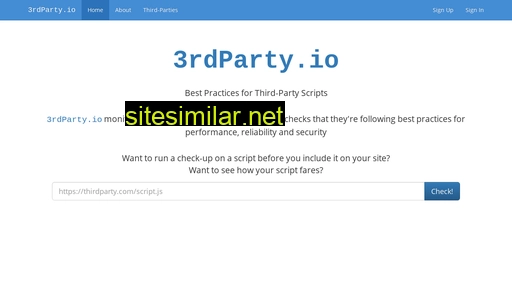 3rdparty.io alternative sites
