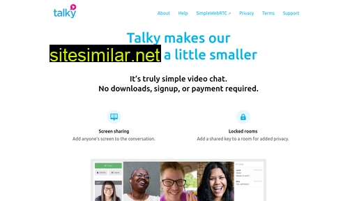 about.talky.io alternative sites
