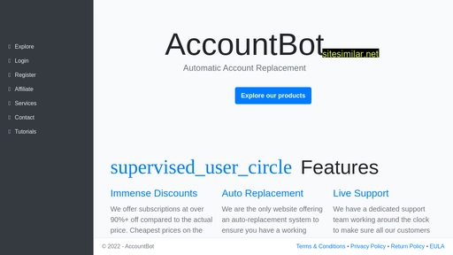 Accountbot similar sites