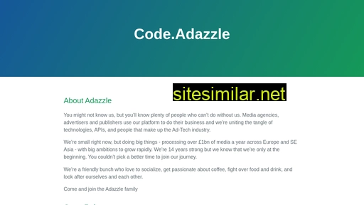 adazzle.github.io alternative sites