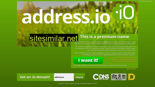 address.io alternative sites