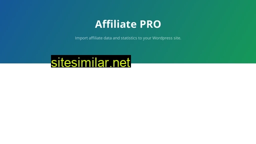 affiliate-pro.github.io alternative sites