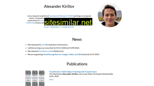 alexander-kirillov.github.io alternative sites