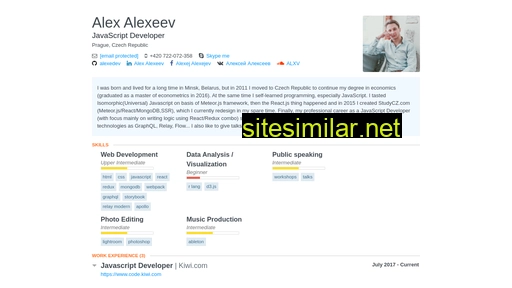Alexedev similar sites