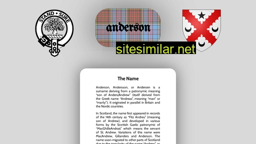anderson.io alternative sites