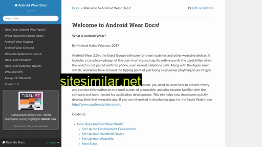android-wear-docs.readthedocs.io alternative sites