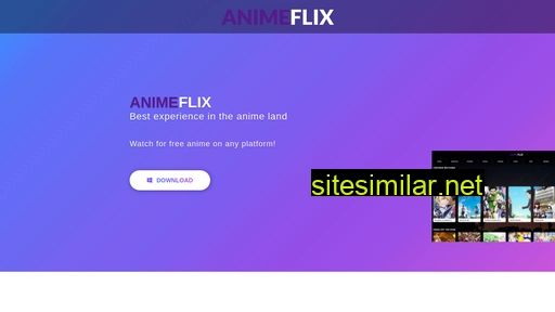 animeflix.github.io alternative sites