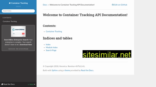 api-container-tracking.readthedocs.io alternative sites