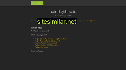 aqidd.github.io alternative sites