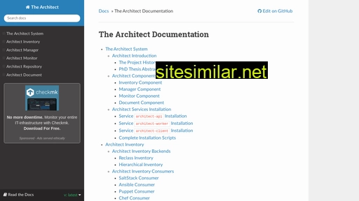 architect-api.readthedocs.io alternative sites