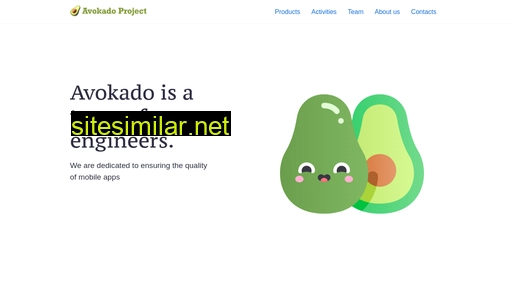 avokadoproject.github.io alternative sites