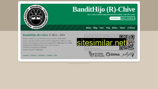 bandithijo.github.io alternative sites