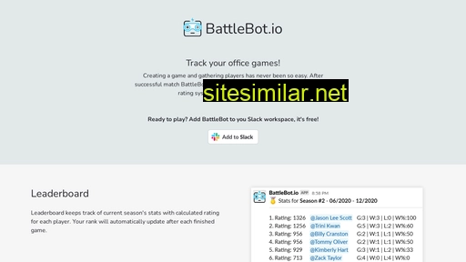 Battlebot similar sites