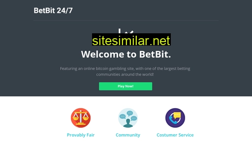 Betbitcoin247 similar sites