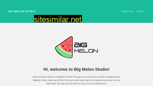 bigmelonstudio.github.io alternative sites
