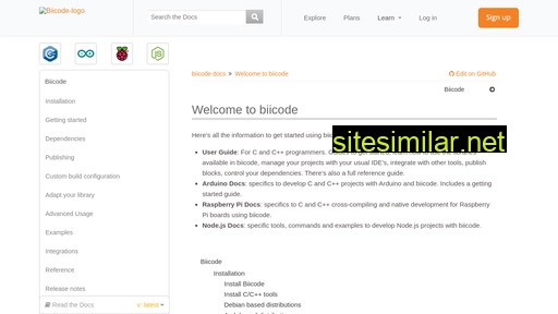 biicode-docs.readthedocs.io alternative sites